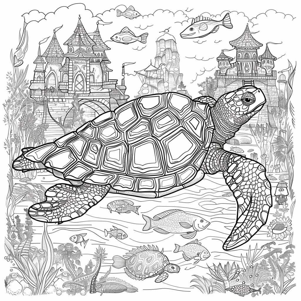 Turtle Kingdom – The Floating Castle of the Coral Sea