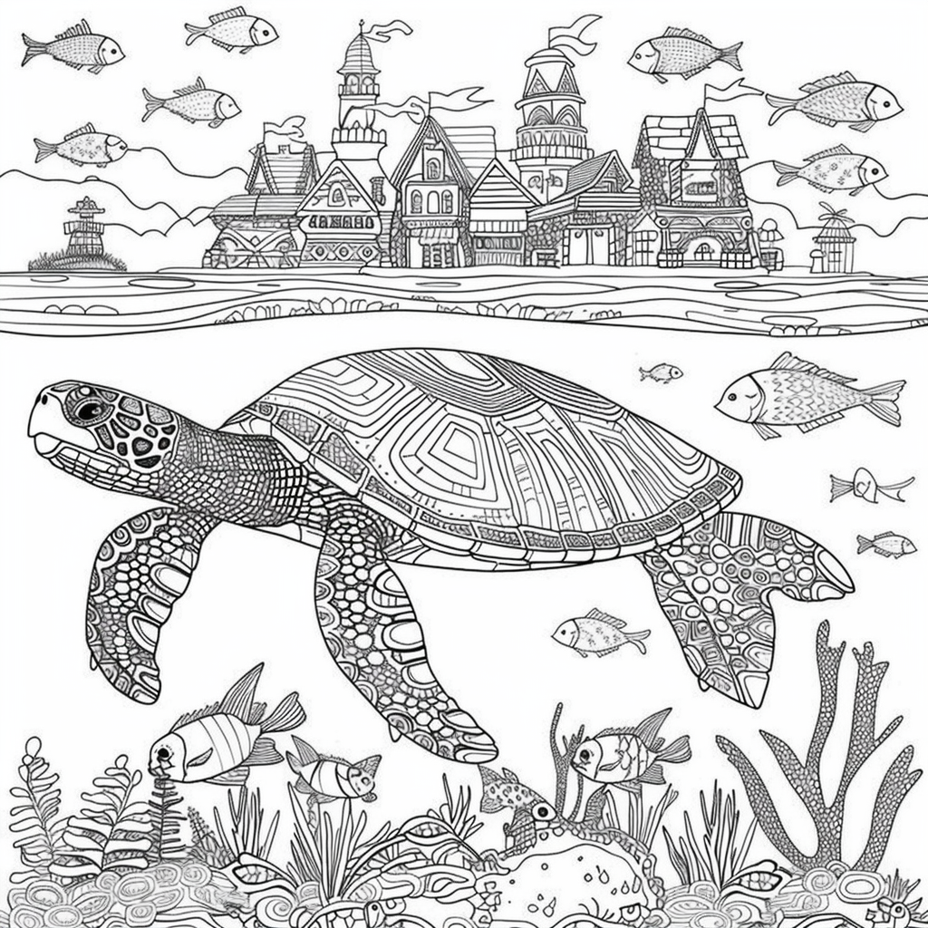 Turtle Kingdom – The Floating Castle of the Coral Sea