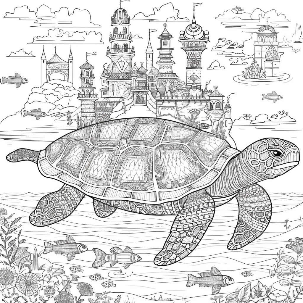 Turtle Kingdom – The Floating Castle of the Coral Sea