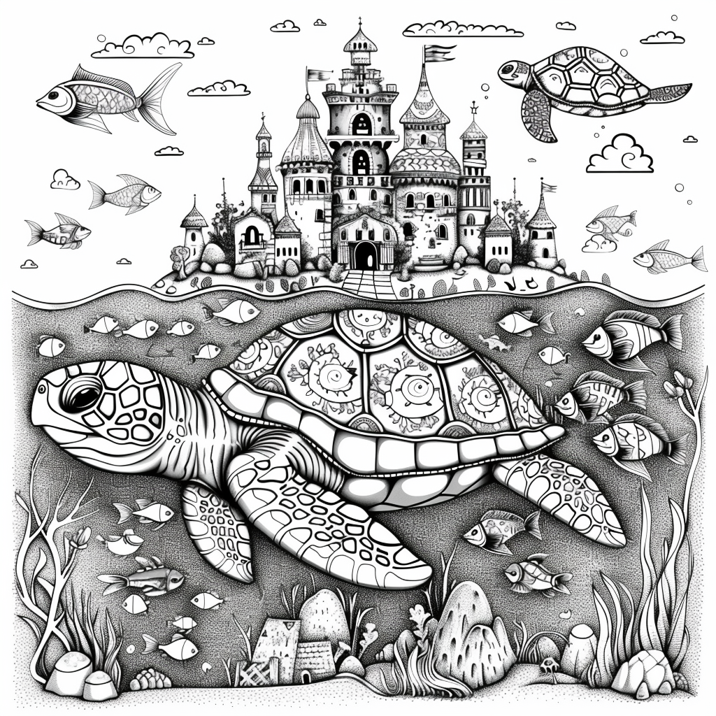 Turtle Kingdom – The Floating Castle of the Coral Sea