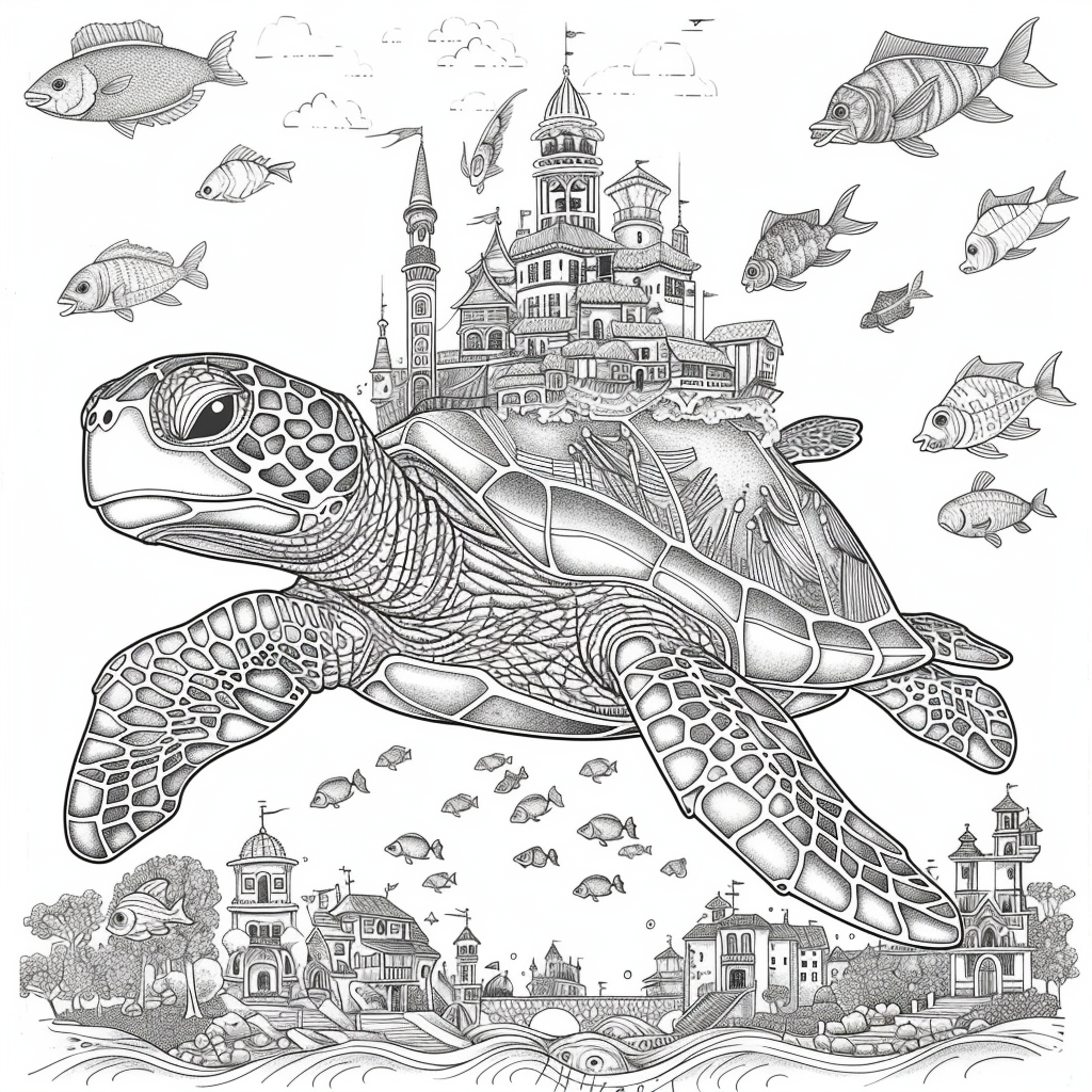 Turtle Kingdom – The Floating Castle of the Coral Sea