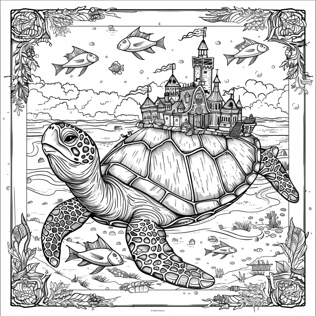 Turtle Kingdom – The Floating Castle of the Coral Sea