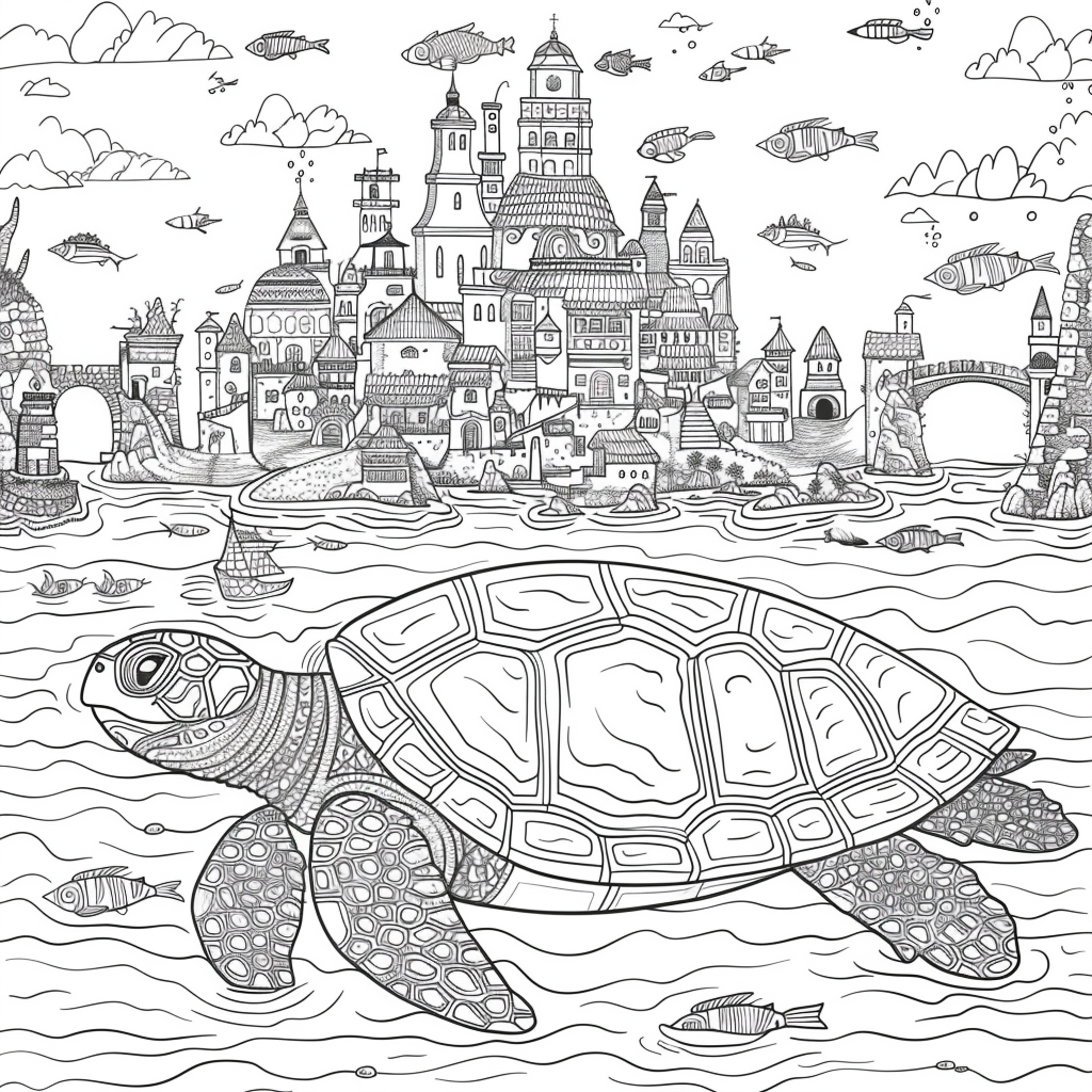 Turtle Kingdom – The Floating Castle of the Coral Sea