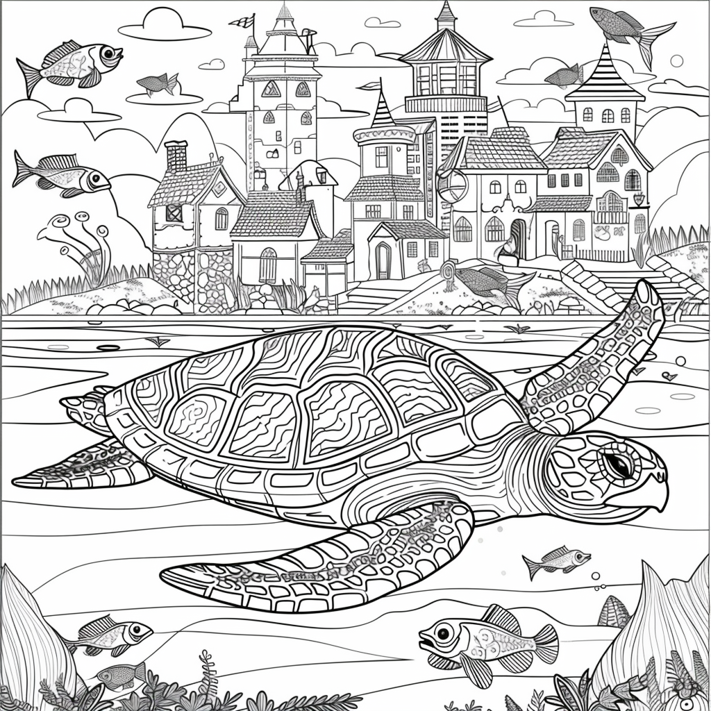 Turtle Kingdom – The Floating Castle of the Coral Sea