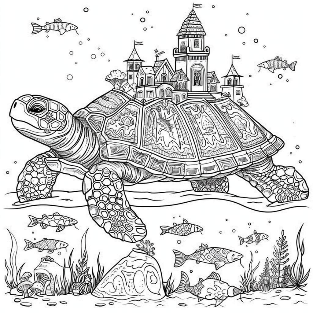 Turtle Kingdom – The Floating Castle of the Coral Sea