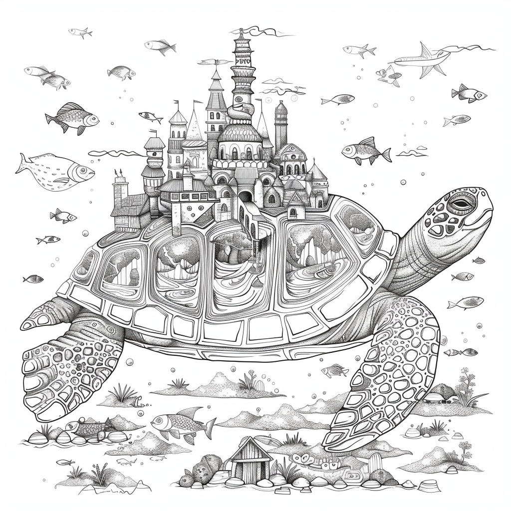 Turtle Kingdom – The Floating Castle of the Coral Sea