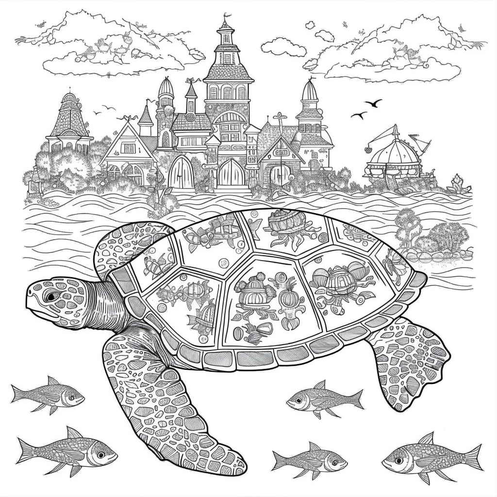Turtle Kingdom – The Floating Castle of the Coral Sea