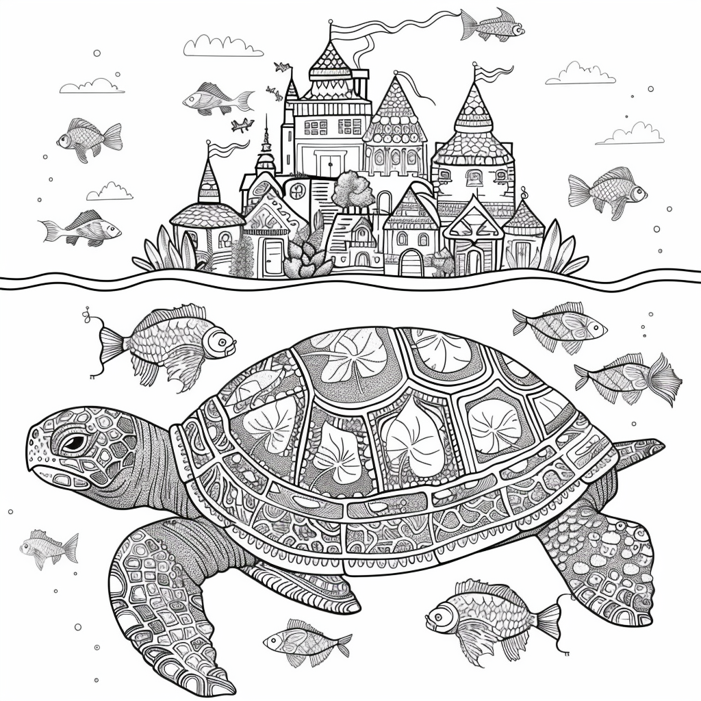 Turtle Kingdom – The Floating Castle of the Coral Sea