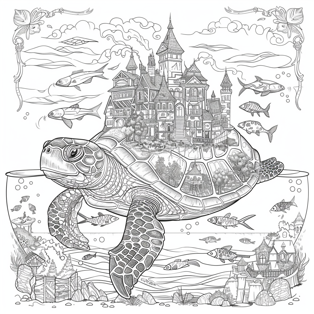 Turtle Kingdom – The Floating Castle of the Coral Sea