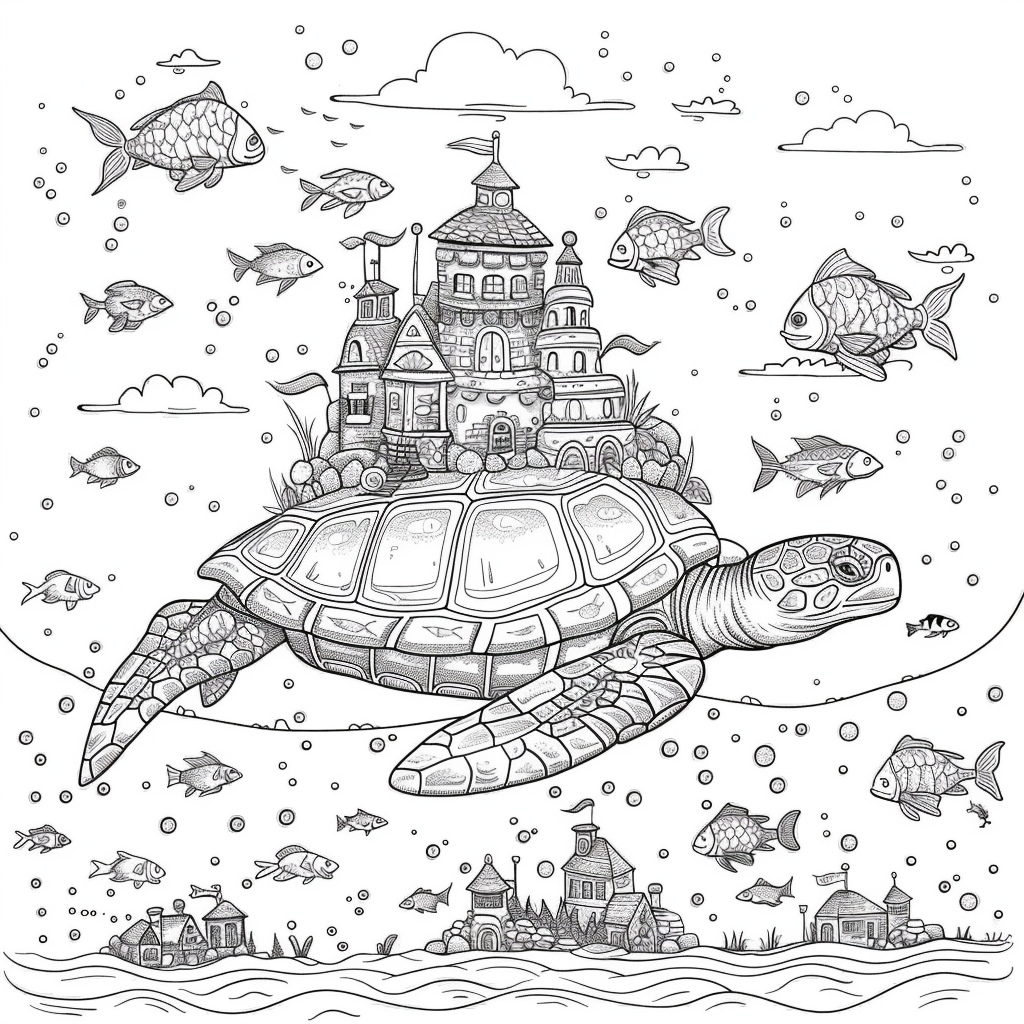 Turtle Kingdom – The Floating Castle of the Coral Sea