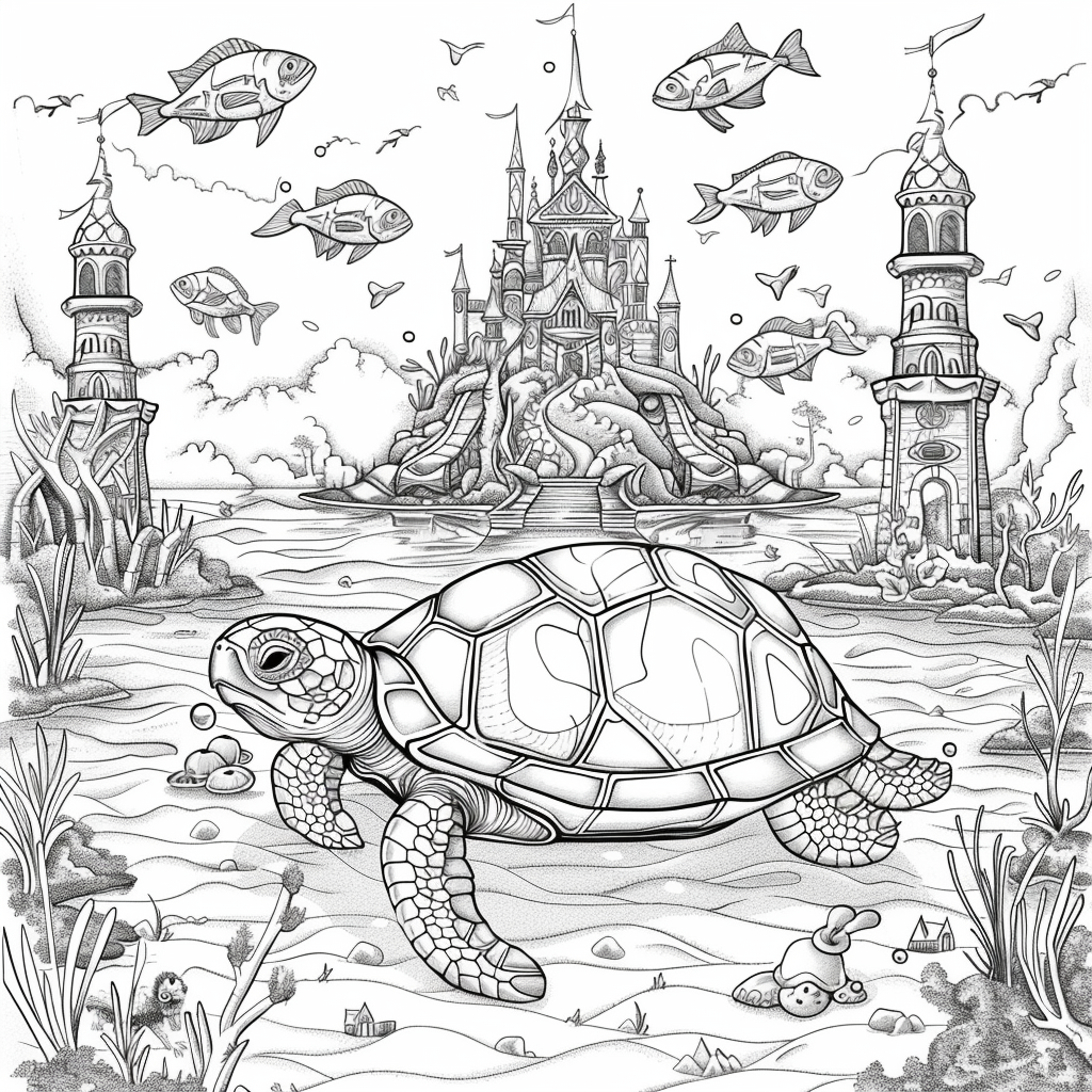 Turtle Kingdom – The Floating Castle of the Coral Sea