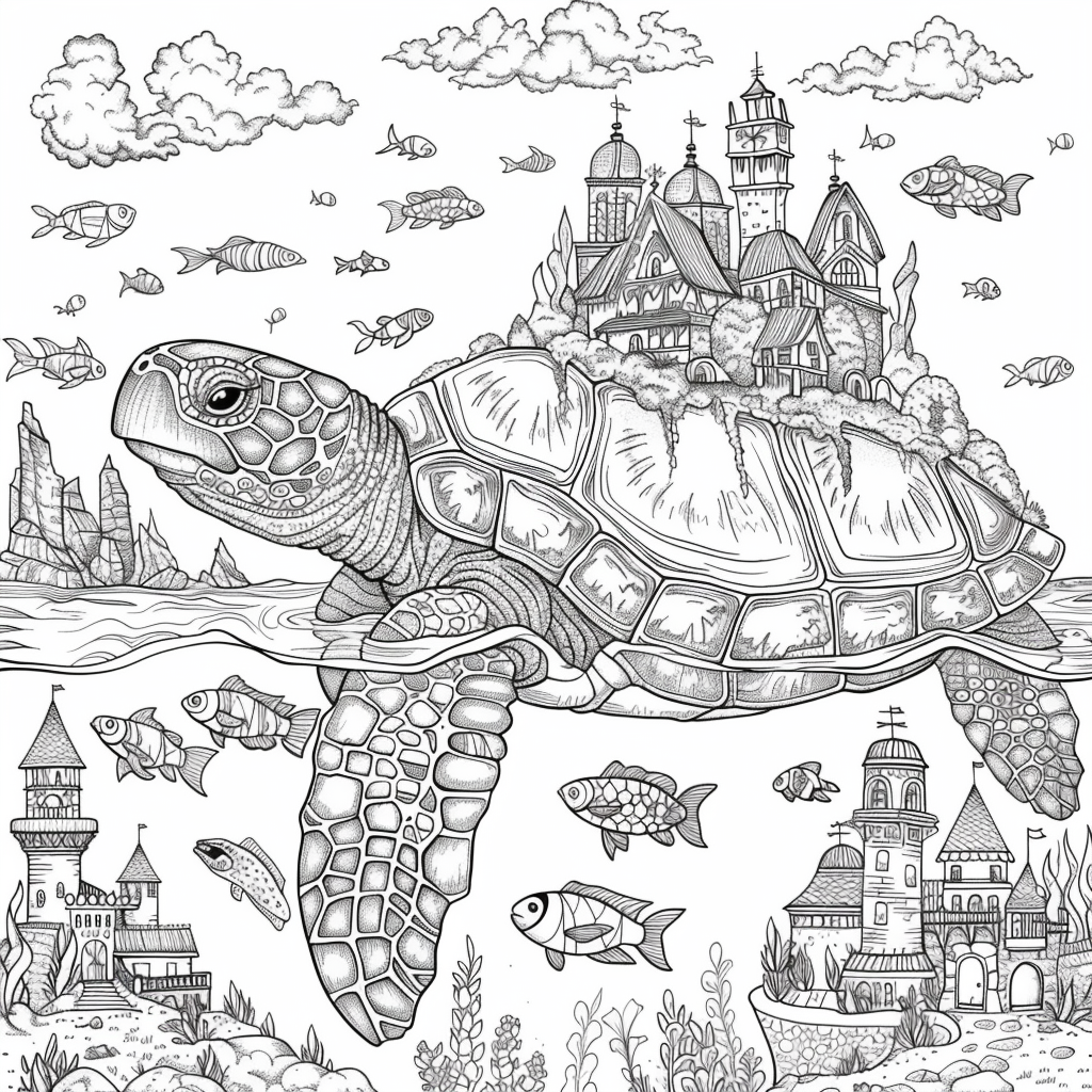 Turtle Kingdom – The Floating Castle of the Coral Sea