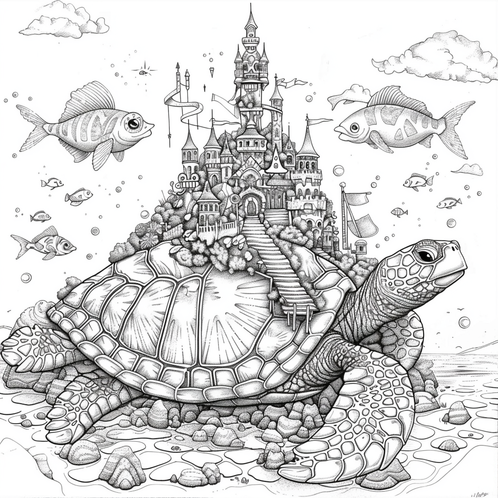 Turtle Kingdom – The Floating Castle of the Coral Sea