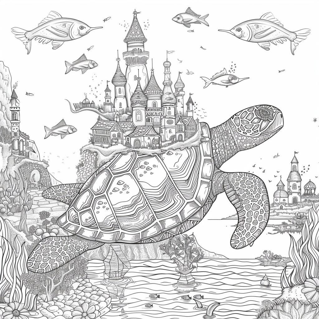 Turtle Kingdom – The Floating Castle of the Coral Sea