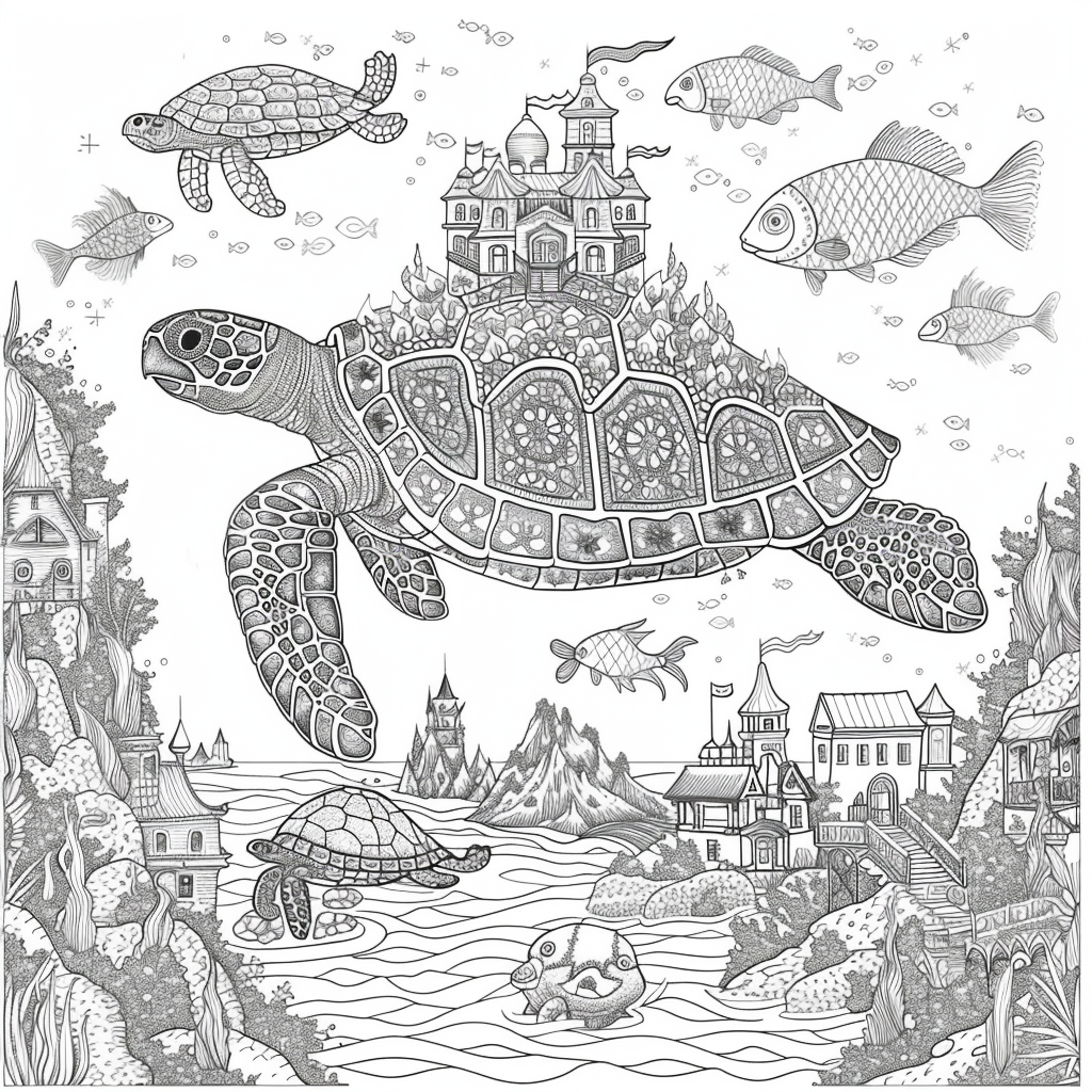 Turtle Kingdom – The Floating Castle of the Coral Sea