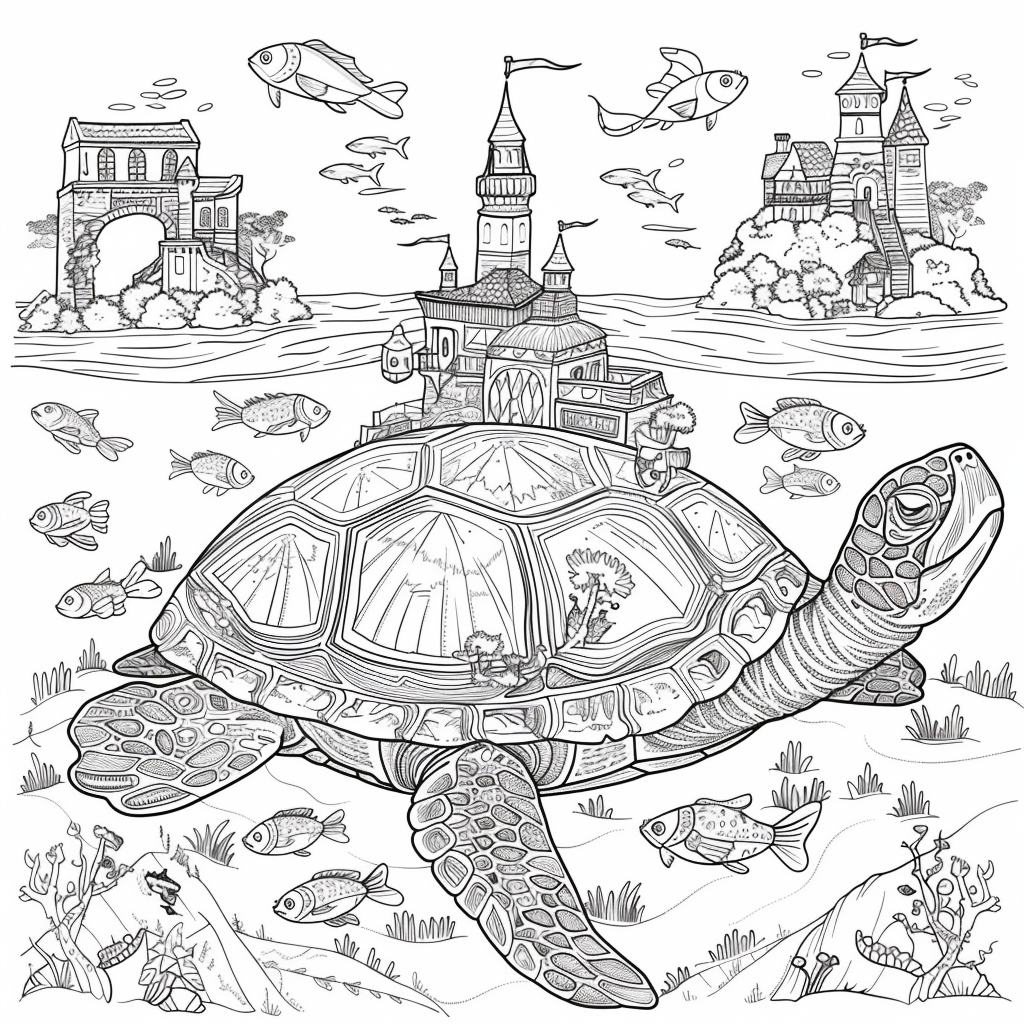Turtle Kingdom – The Floating Castle of the Coral Sea