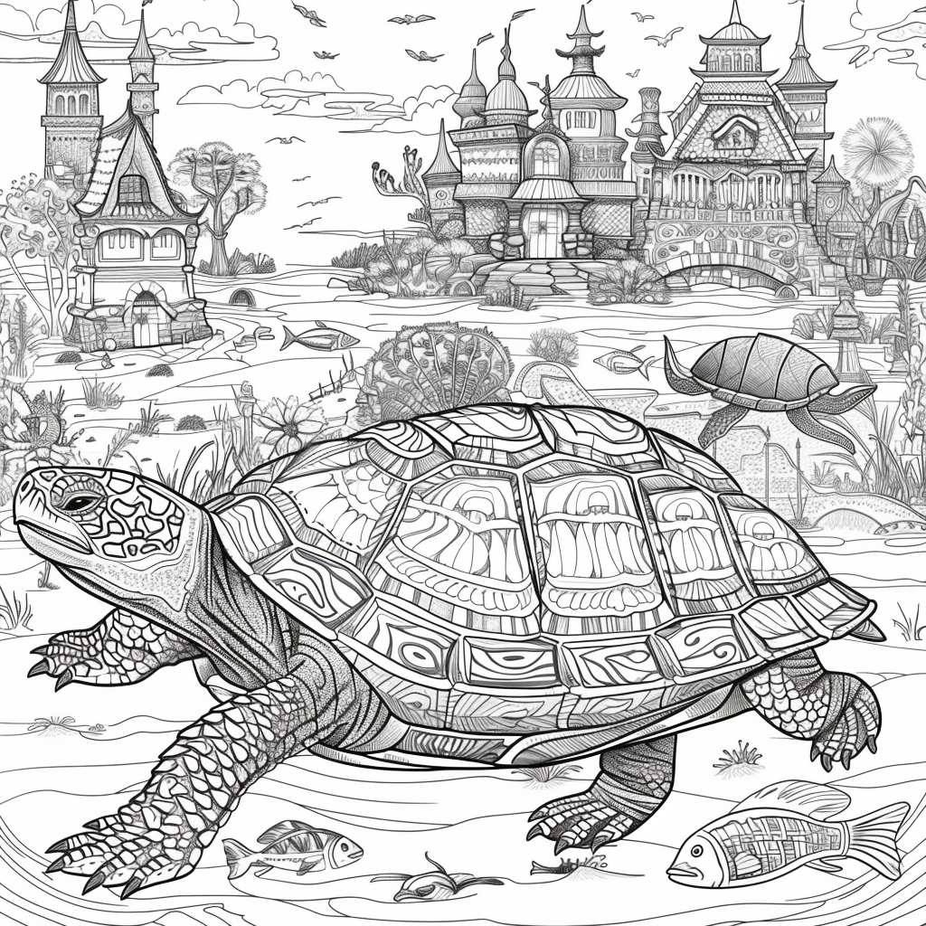 Turtle Kingdom – The Floating Castle of the Coral Sea