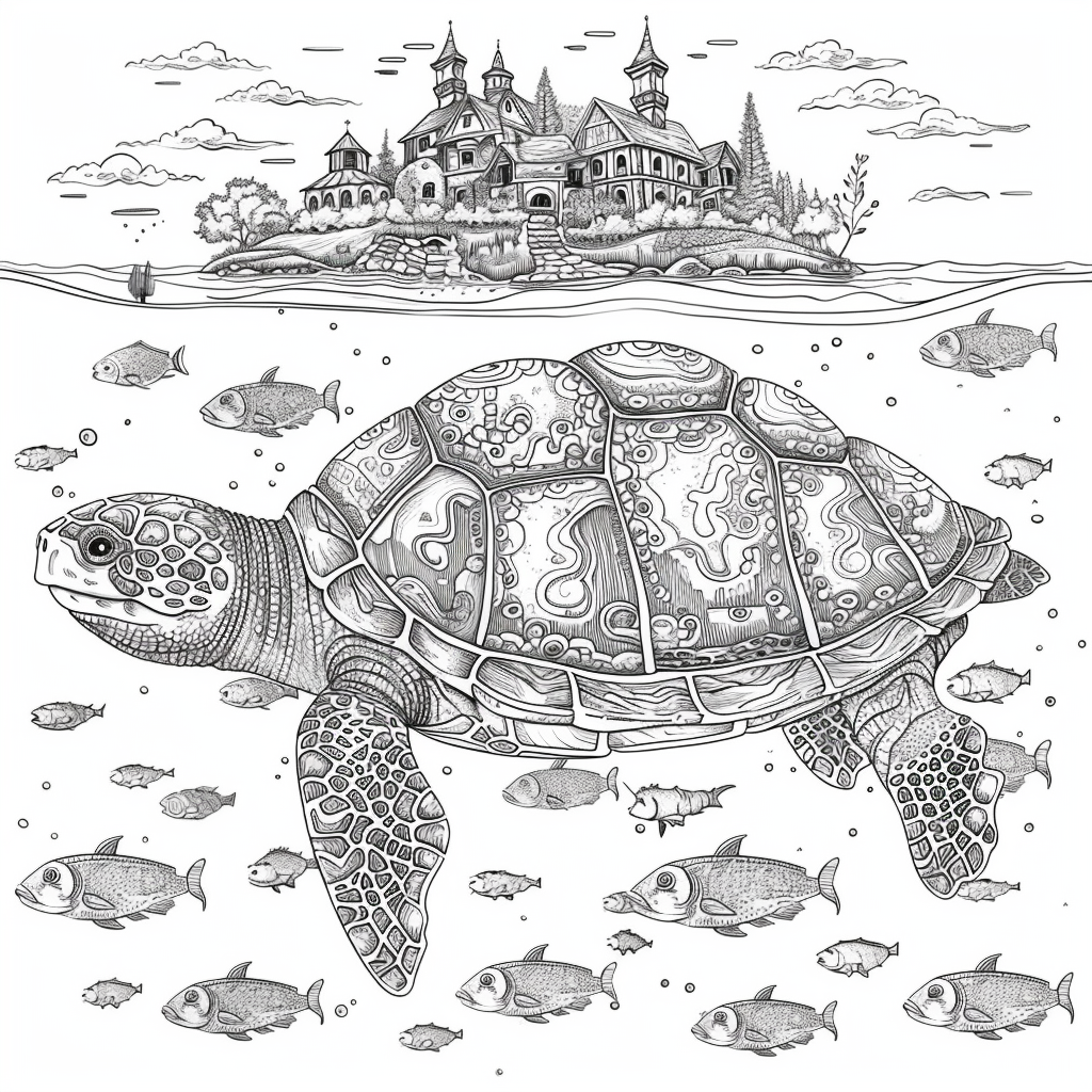 Turtle Kingdom – The Floating Castle of the Coral Sea