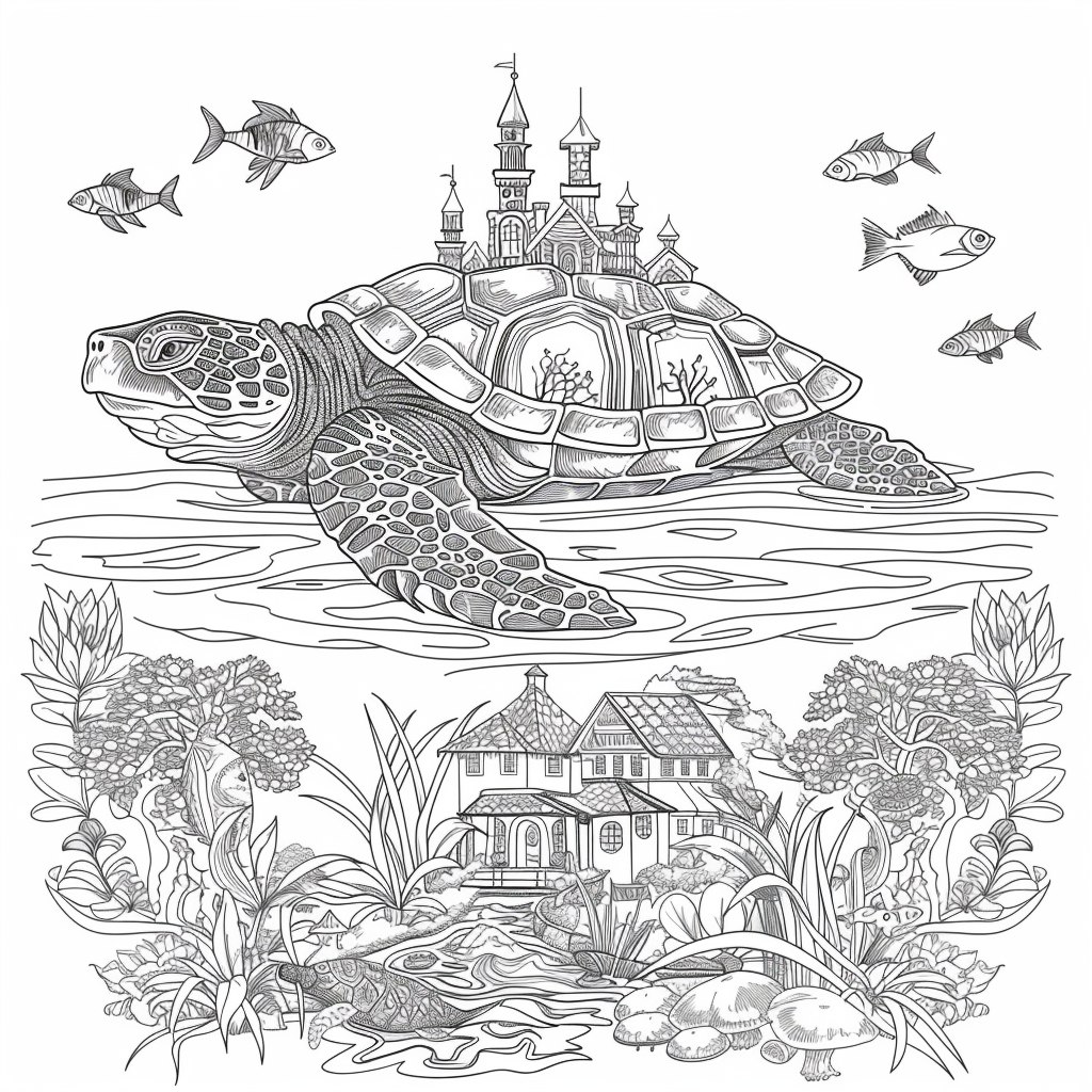 Turtle Kingdom – The Floating Castle of the Coral Sea