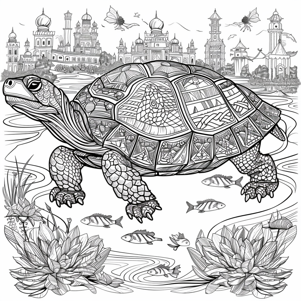Turtle Kingdom – The Floating Castle of the Coral Sea