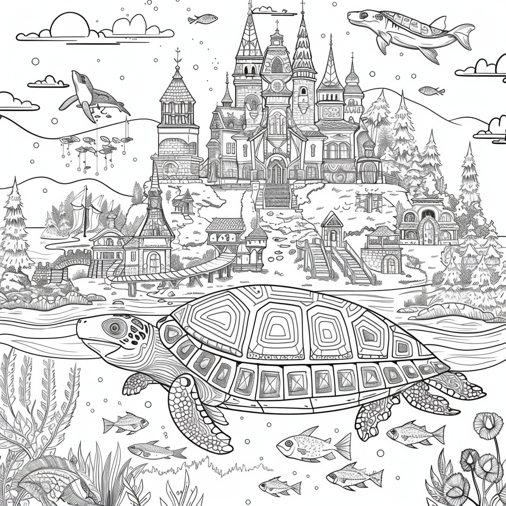 Turtle Kingdom – The Floating Castle of the Coral Sea