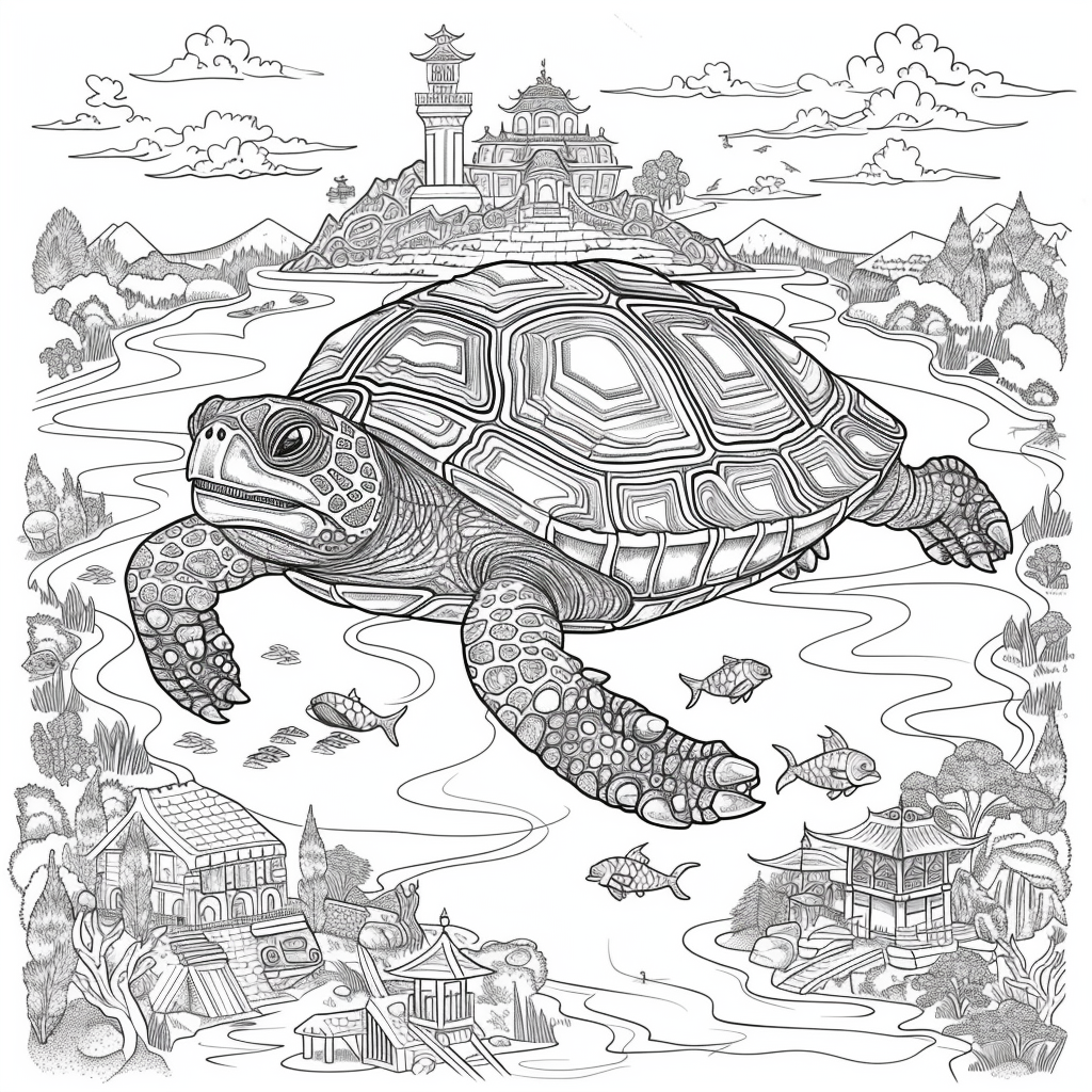 Turtle Kingdom – The Floating Castle of the Coral Sea