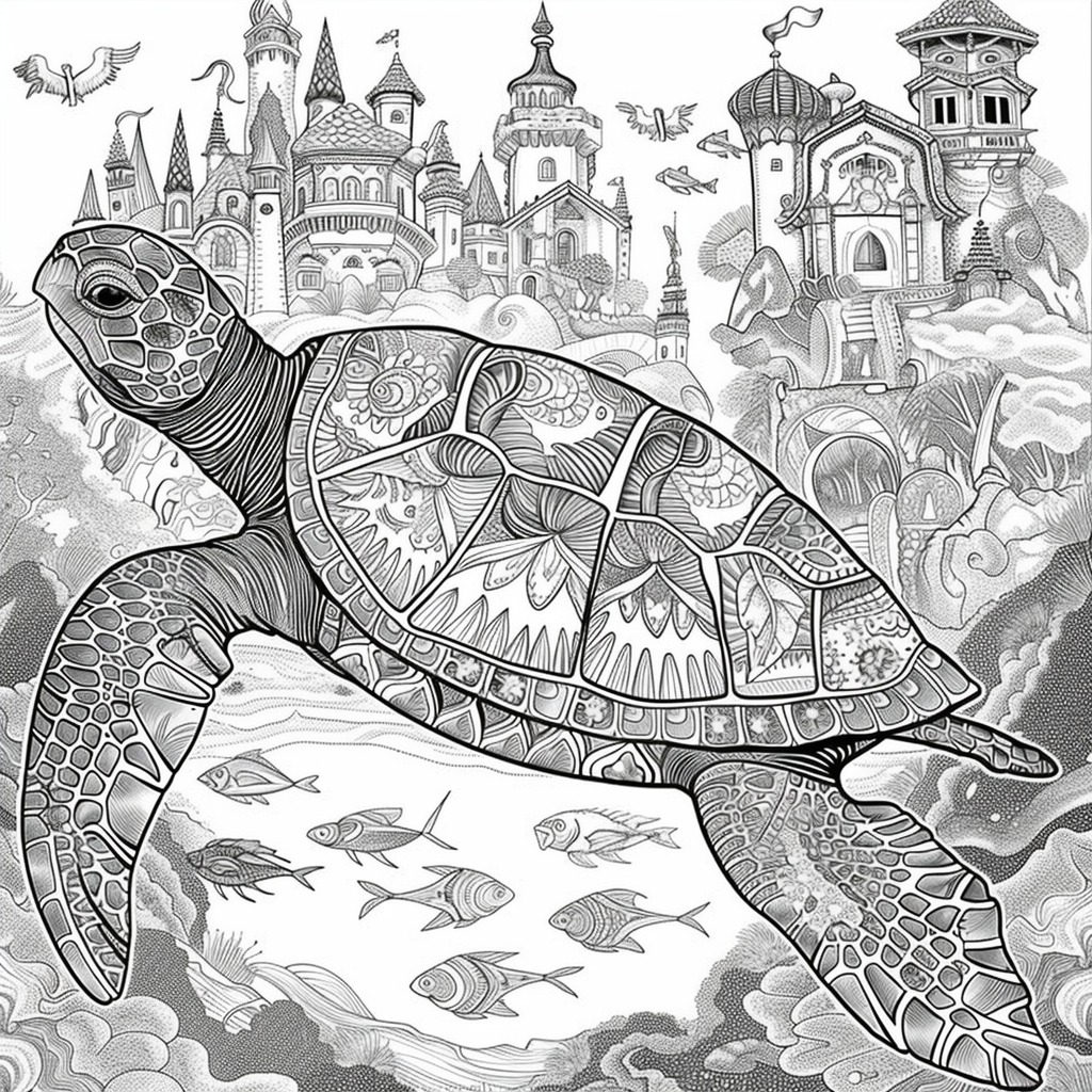 Turtle Kingdom – The Floating Castle of the Coral Sea