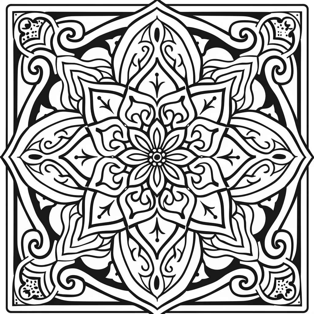 Radiant Harmony Mandala