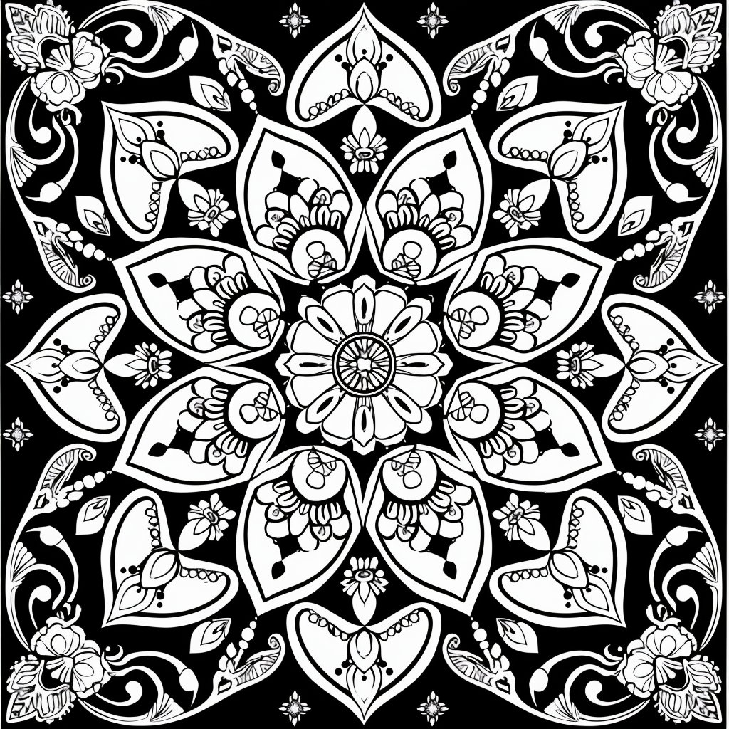 Radiant Harmony Mandala
