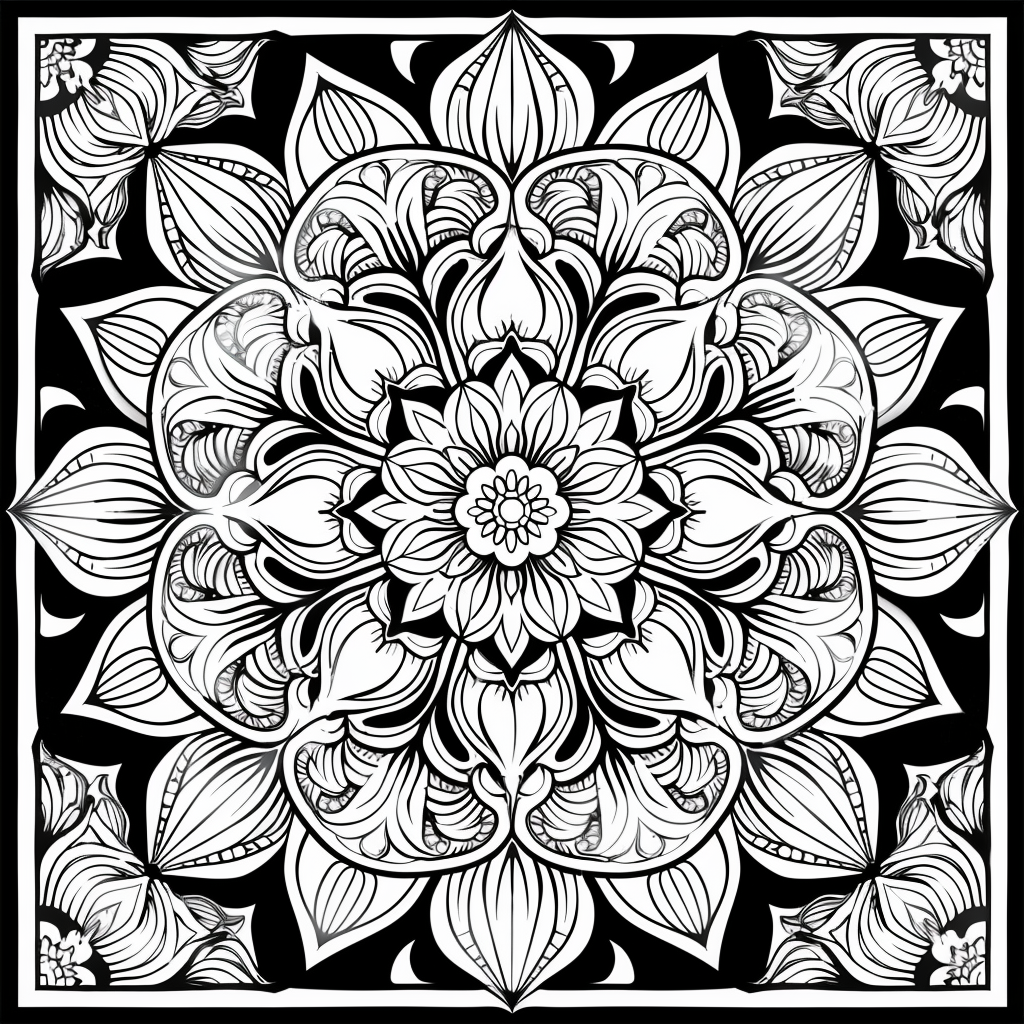 Radiant Harmony Mandala