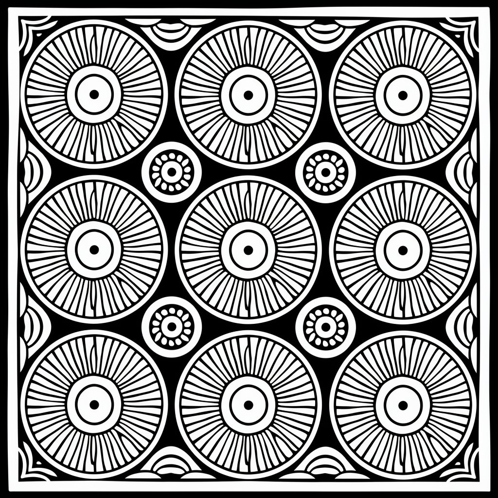 Radiant Harmony Mandala