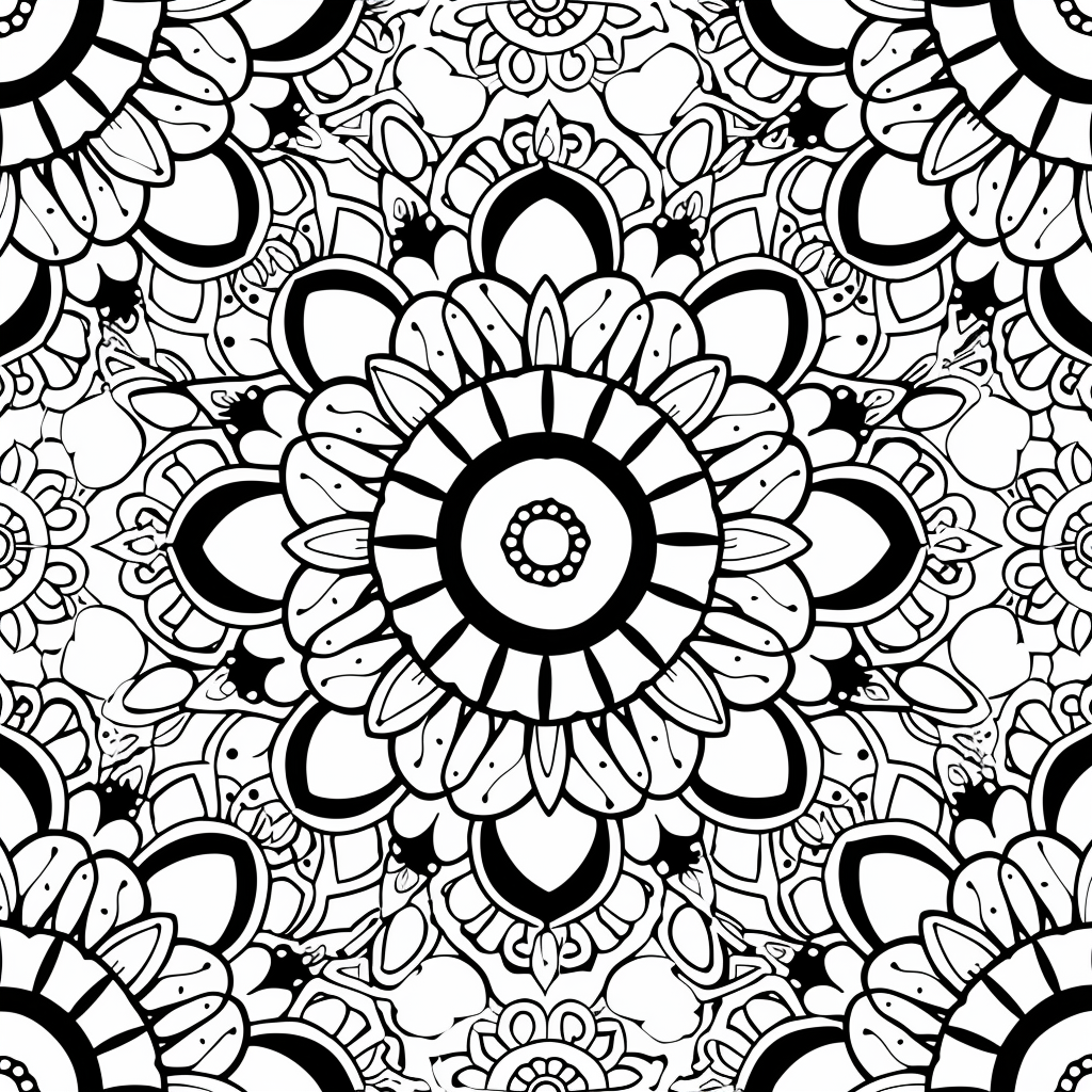 Radiant Harmony Mandala