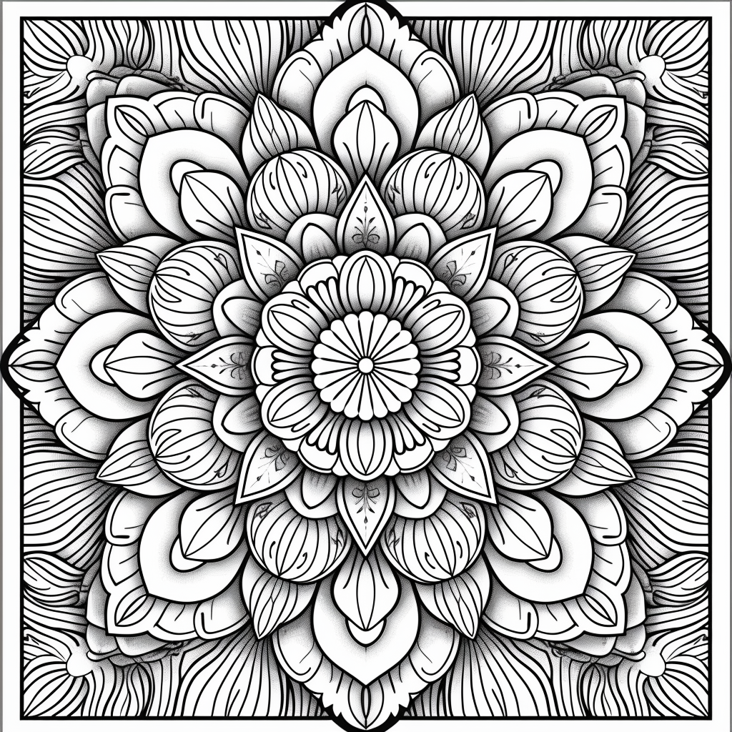 Radiant Harmony Mandala