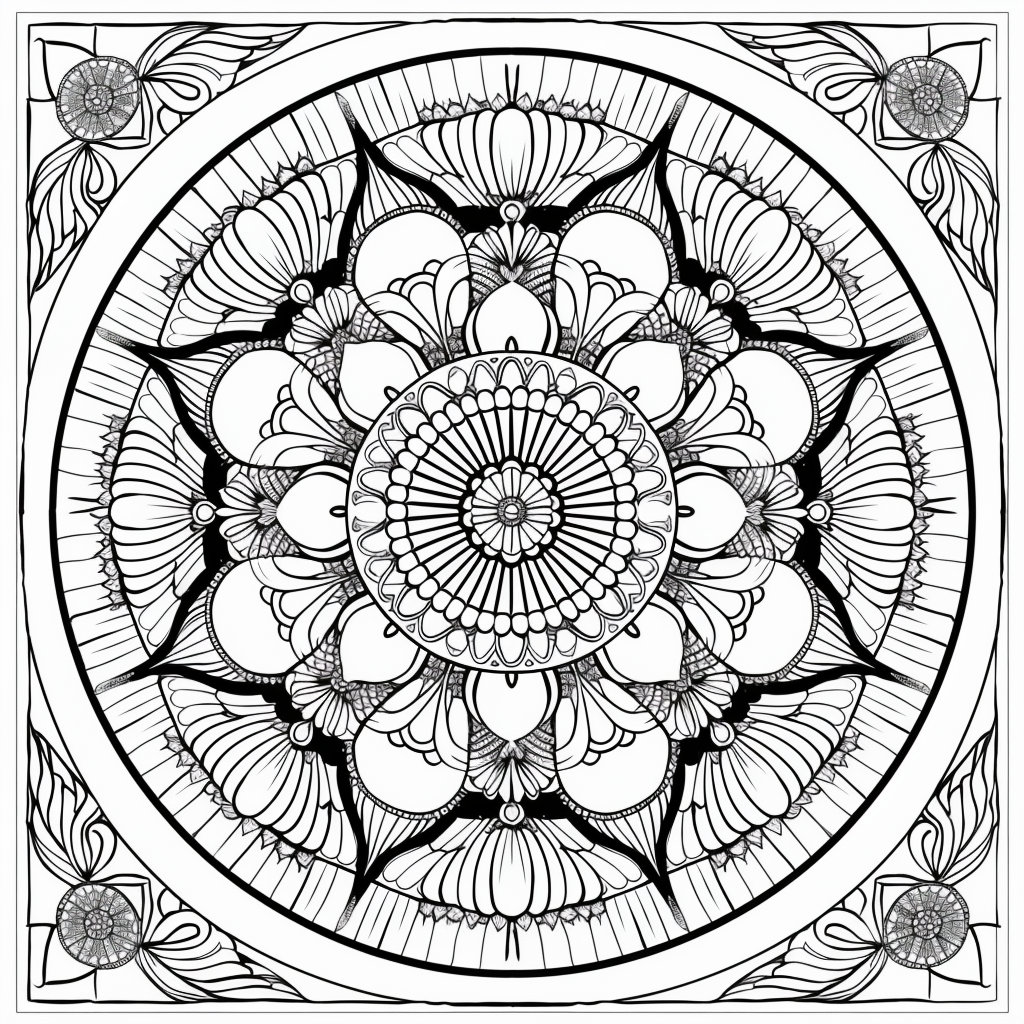 Radiant Harmony Mandala