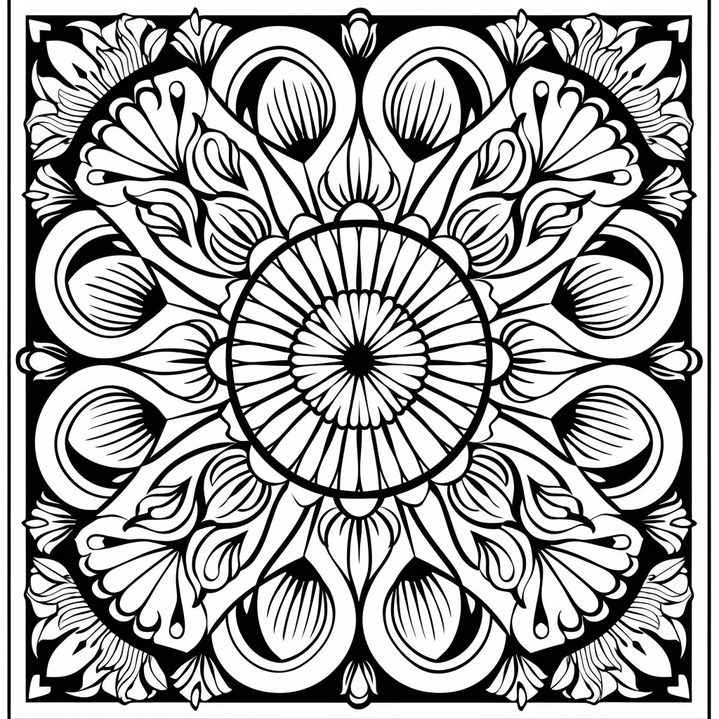 Radiant Harmony Mandala