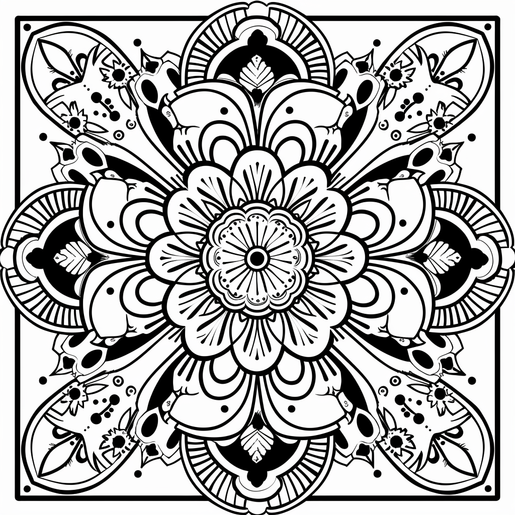 Radiant Harmony Mandala
