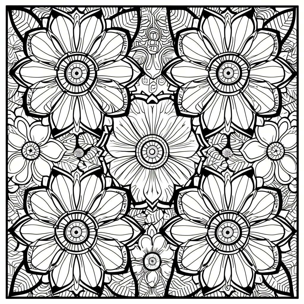Radiant Harmony Mandala