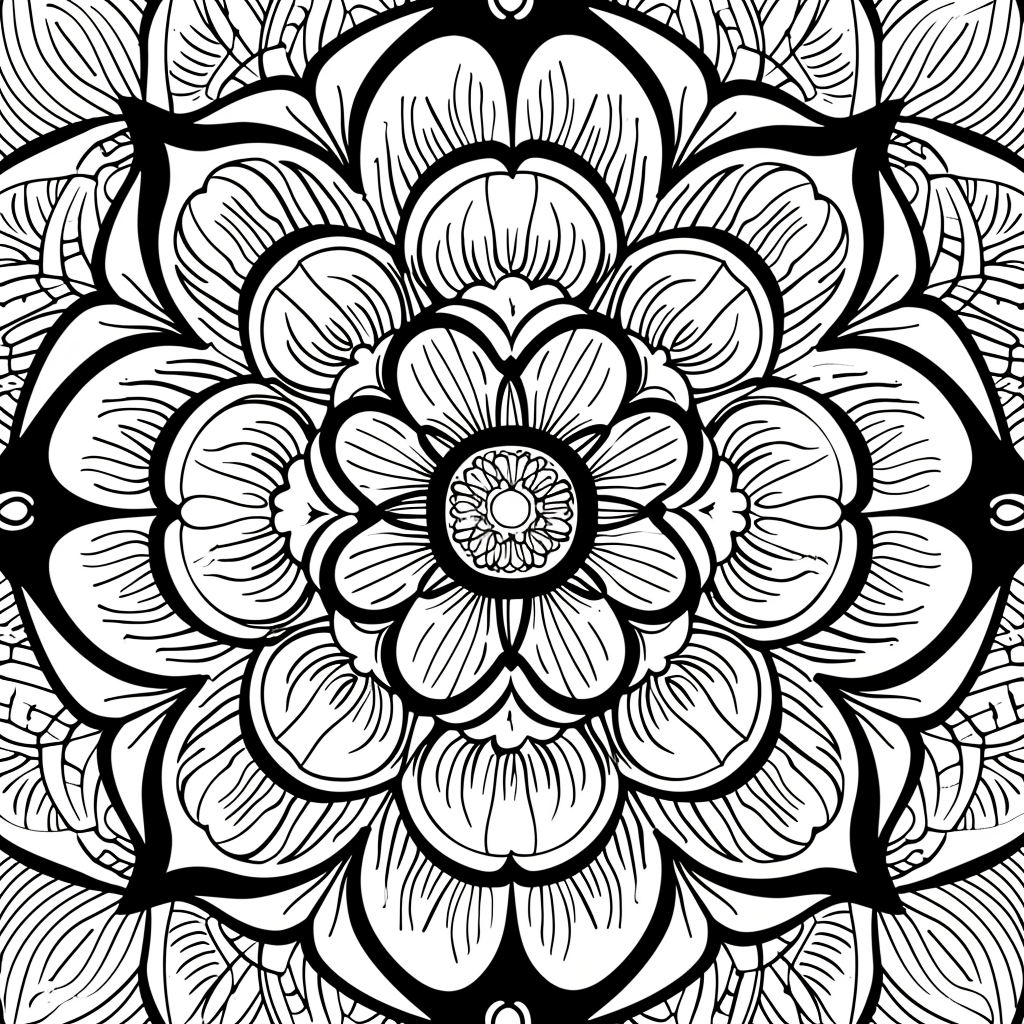 Radiant Harmony Mandala