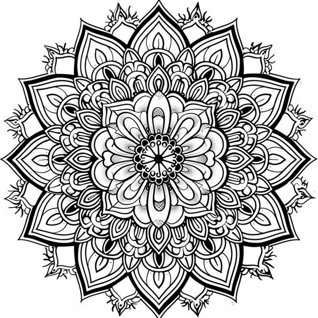 Radiant Harmony Mandala