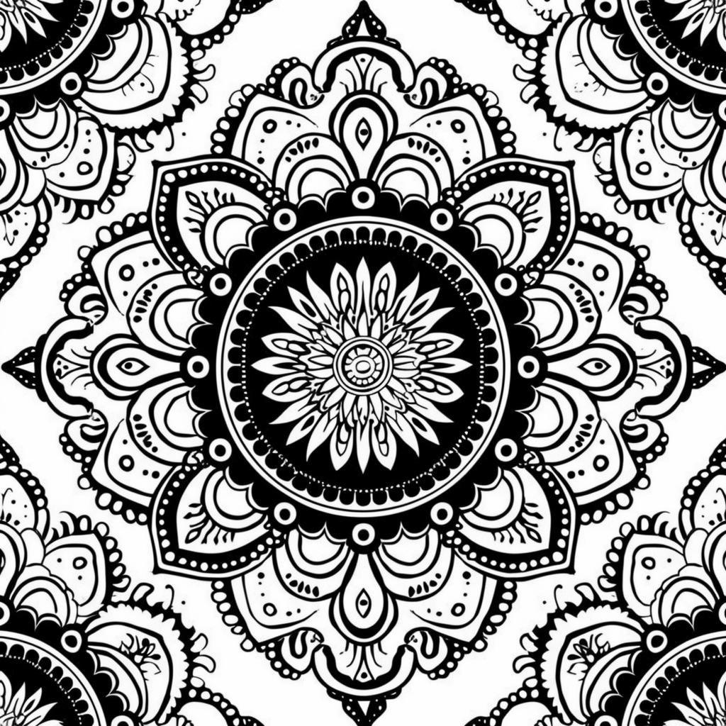 Radiant Harmony Mandala