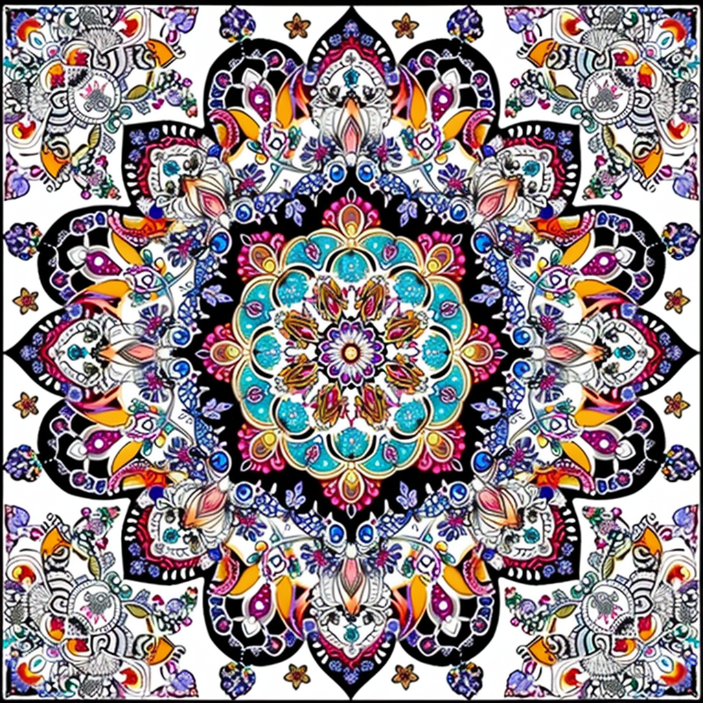 Radiant Harmony Mandala
