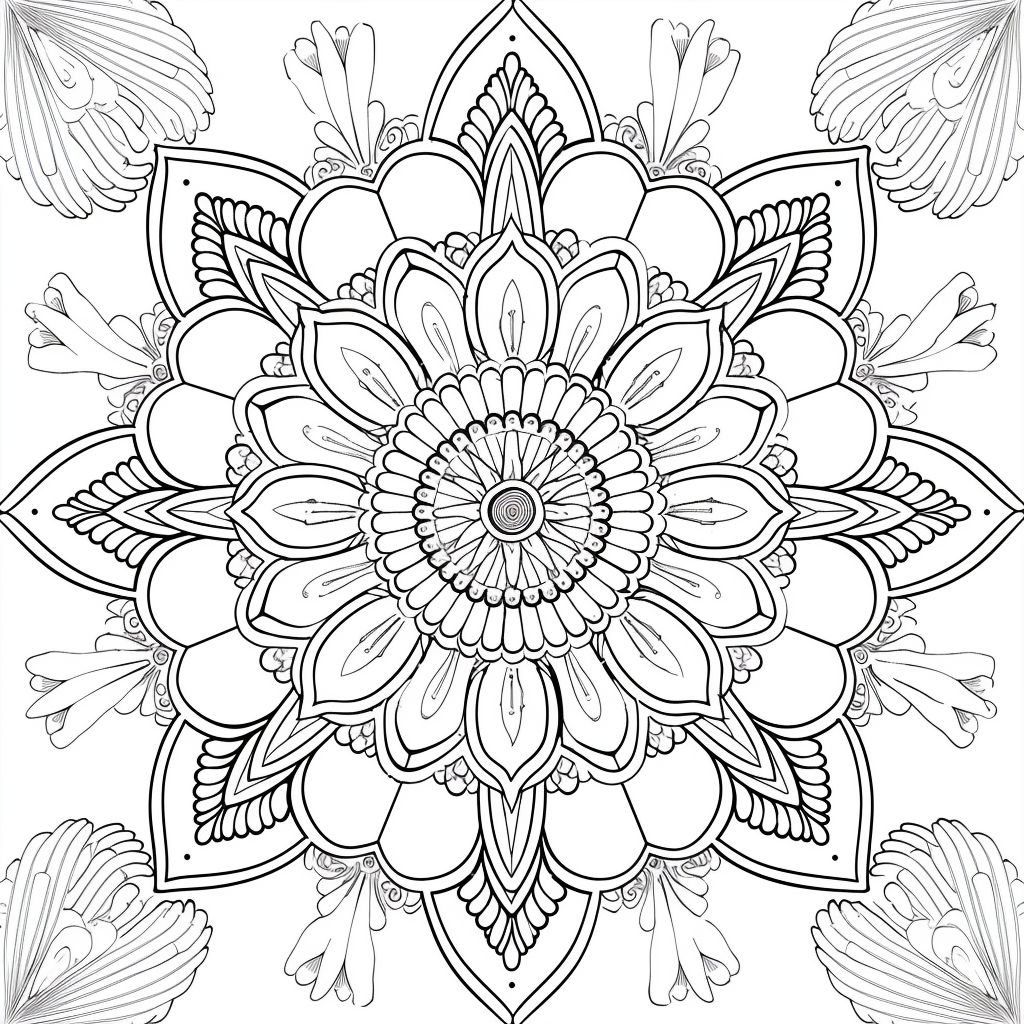 Radiant Harmony Mandala