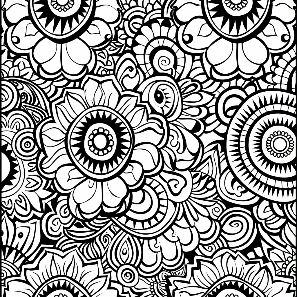 Radiant Harmony Mandala