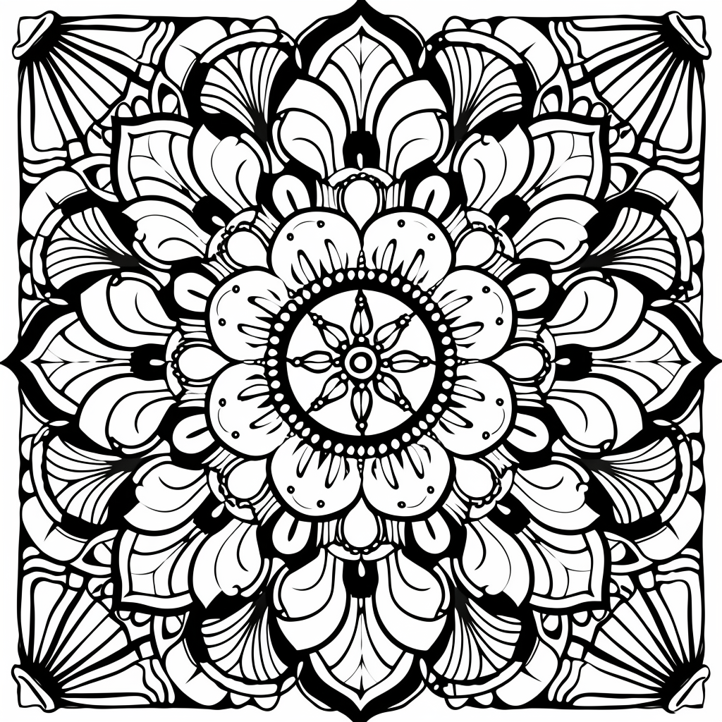 Radiant Harmony Mandala