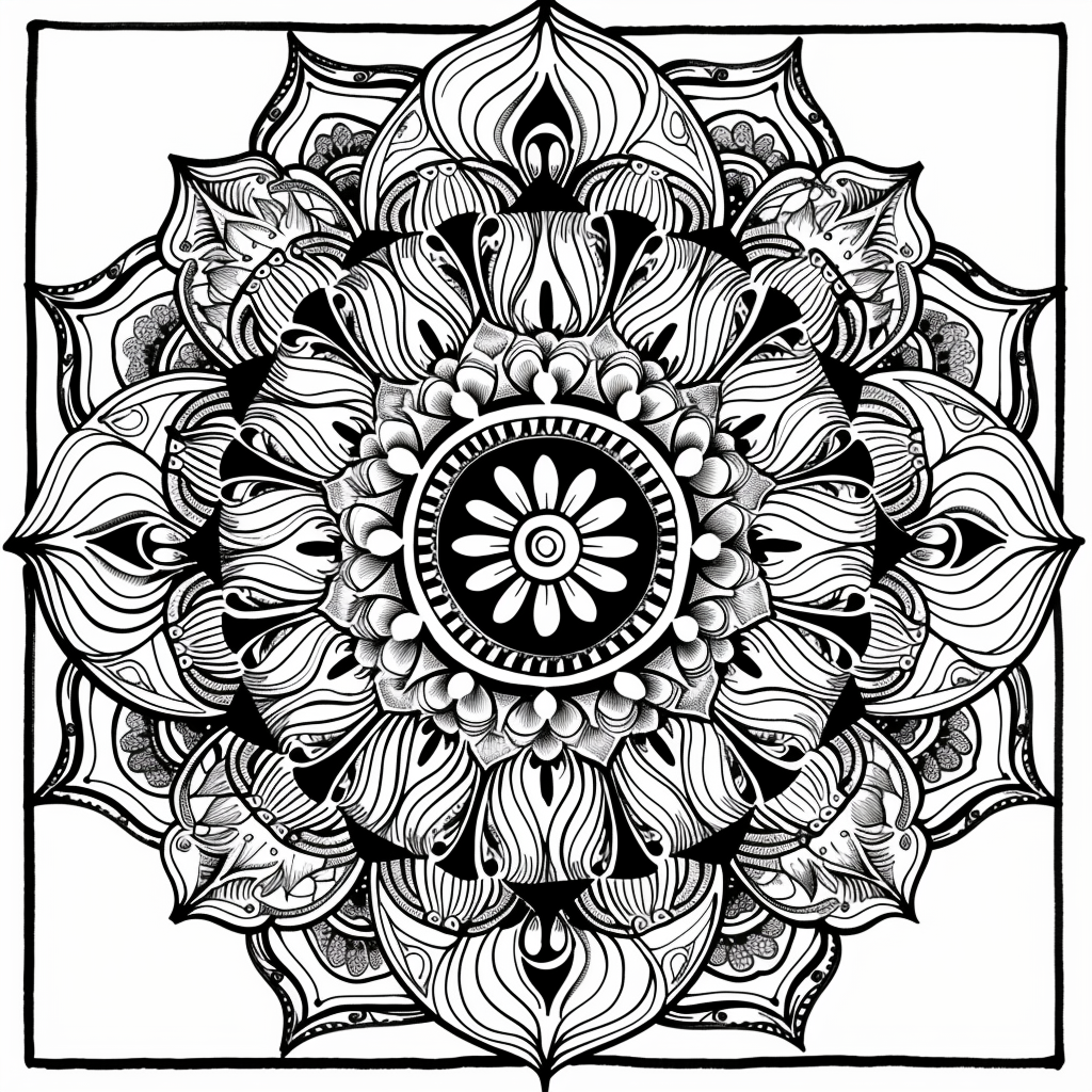 Radiant Harmony Mandala