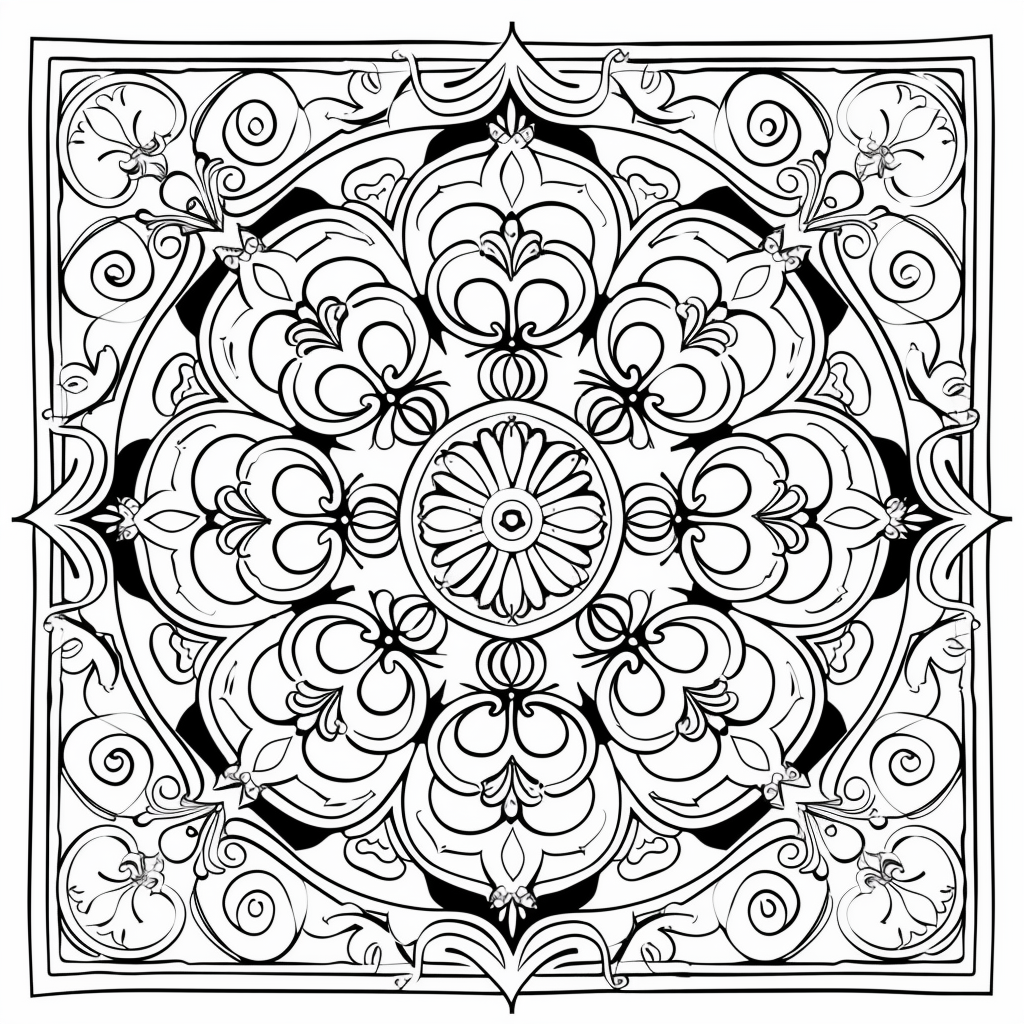 Radiant Harmony Mandala