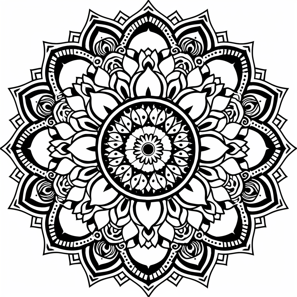 Radiant Harmony Mandala