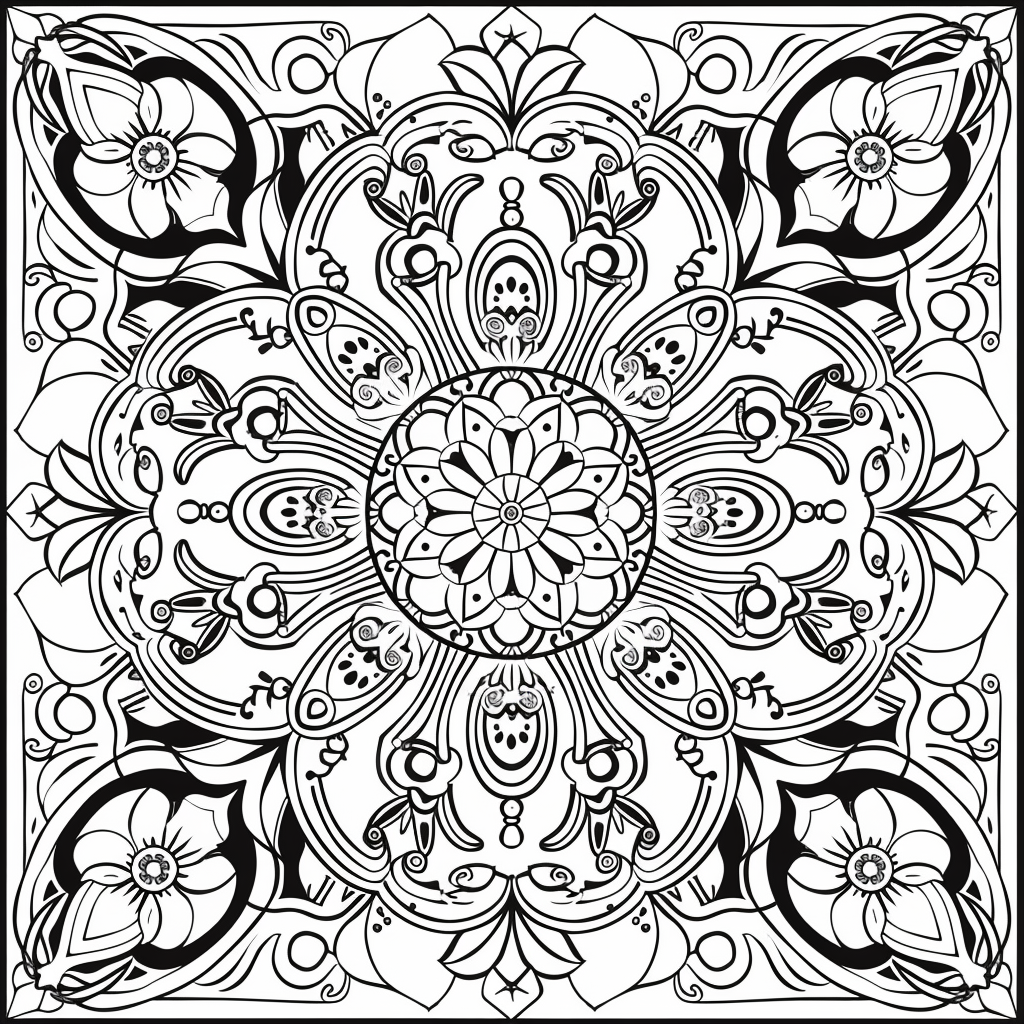 Radiant Harmony Mandala