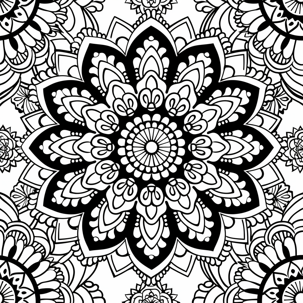 Radiant Harmony Mandala