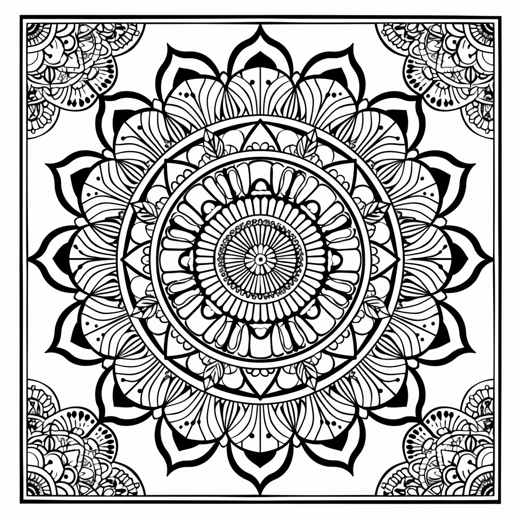 Radiant Harmony Mandala